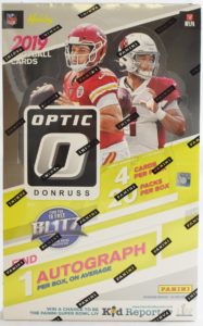 2019 Donruss Optic Football Cards - Hobby Box / Retail Box / Value Pack