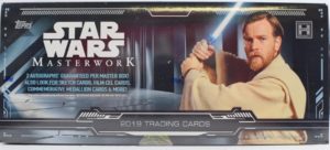 2019 Topps Star Wars Masterwork Trading Cards - Hobby Box