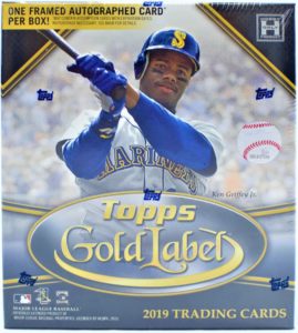 2019 Topps Gold Label Baseball - Hobby Box