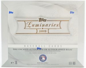 2019 Topps Luminaries Baseball - Hobby Box