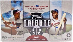 2019 Topps Tribute Baseball - Hobby Box