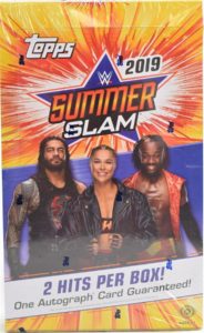 2019 Topps WWE SummerSlam Wrestling - Hobby Box
