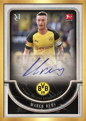 Click here to view No Purchase Necessary (NPN) Information for 2018-2019 Topps Museum Collection Bundesliga Soccer