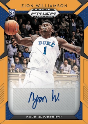 Click here to view No Purchase Necessary (NPN) Information for 2019-20 Panini Prizm Draft Picks Basketball