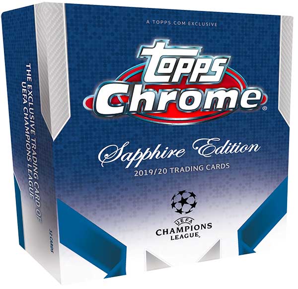 Click here to view No Purchase Necessary (NPN) Information for 2019-20 Topps Chrome Sapphire Edition UEFA Champions League Soccer Cards