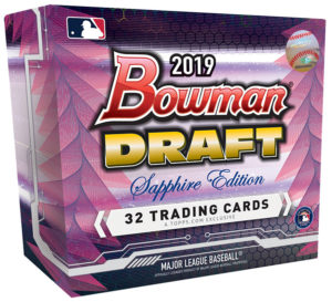 2019 Bowman Draft Sapphire Edition Baseball Cards - Hobby Box