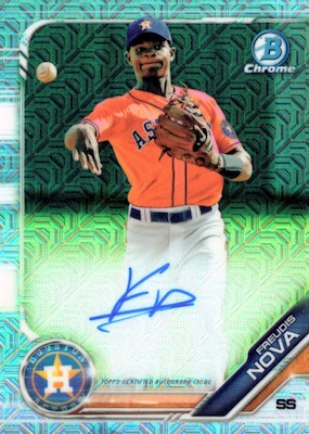 Click here to view No Purchase Necessary (NPN) Information for 2019 Bowman Mega Box Chrome Baseball