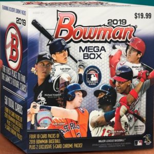 2019 Bowman Mega Box Chrome Baseball - Mega Box