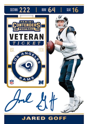 Click here to view No Purchase Necessary (NPN) Information for 2019 Panini Contenders Football Cards