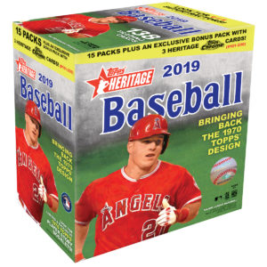 2019 Topps Heritage Chrome Mega Box Baseball - Mega Box - Walmart