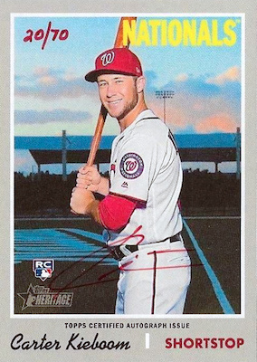 Click here to view No Purchase Necessary (NPN) Information for 2019 Topps Heritage High Number Baseball