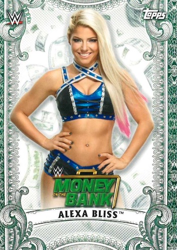 Click here to view No Purchase Necessary (NPN) Information for 2019 Topps WWE Money in the Bank Wrestling Cards