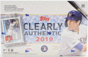 2019 Topps Clearly Authentic Baseball - Hobby Box