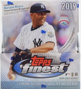 2019 Topps Finest Baseball - Hobby Box