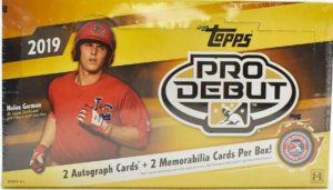 2019 Topps Pro Debut MiLB Baseball - Hobby Box