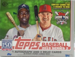 2019 Topps Series 2 Baseball - Jumbo Box