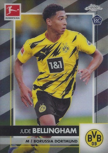 Click here to view No Purchase Necessary (NPN) Information for 2020-21 Topps Chrome Bundesliga Soccer Cards