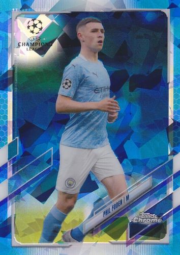 Click here to view No Purchase Necessary (NPN) Information for 2020-21 Topps Chrome Sapphire Edition UEFA Champions League Soccer Cards