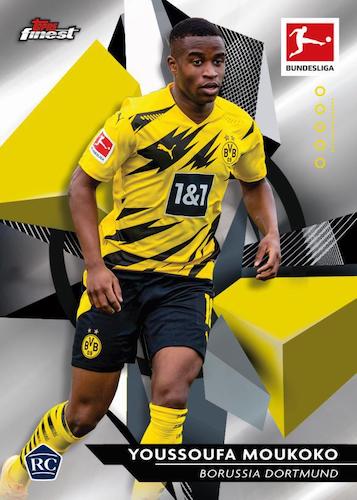 Click here to view No Purchase Necessary (NPN) Information for 2020-21 Topps Finest Bundesliga Soccer