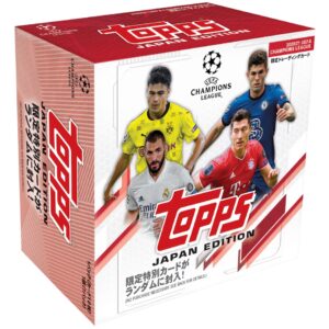2020-21 Topps UEFA Champions League Japan Edition Soccer Cards - Hobby Box