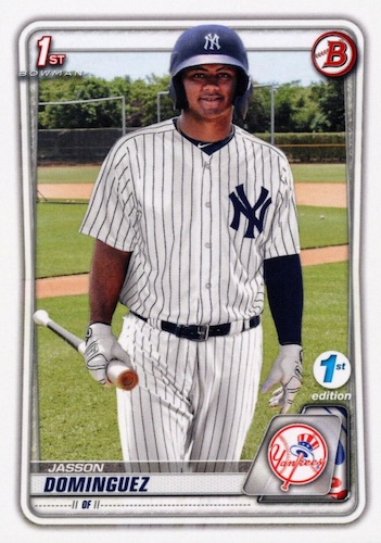 Click here to view No Purchase Necessary (NPN) Information for 2020 Bowman 1st Edition Baseball Cards