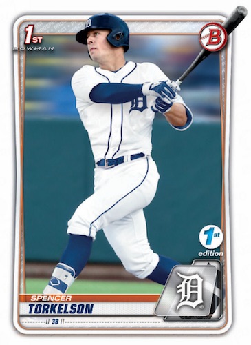 Click here to view No Purchase Necessary (NPN) Information for 2020 Bowman Draft 1st Edition Baseball Cards