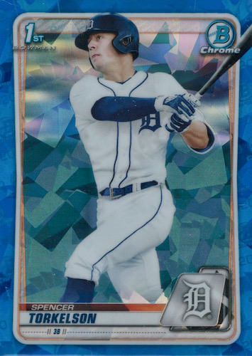 Click here to view No Purchase Necessary (NPN) Information for 2020 Bowman Draft Sapphire Edition Baseball Cards