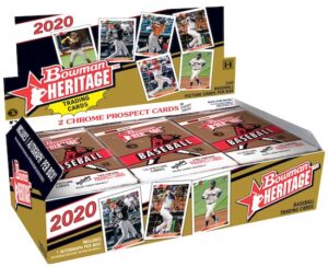 2020 Bowman Heritage Baseball Cards - Hobby Box