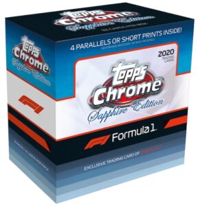 2020 Topps Chrome Sapphire Edition Formula 1 Racing Cards - Hobby Box
