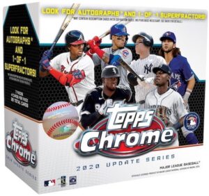 2020 Topps Chrome Update Series Baseball Cards - Target Exclusive Box