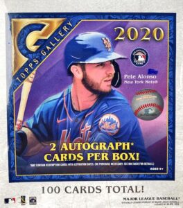 2020 Topps Gallery Baseball Cards - Monster Box