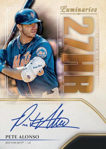 Click here to view No Purchase Necessary (NPN) Information for 2020 Topps Luminaries Baseball Cards