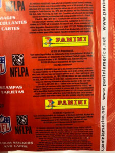 2020 Panini NFL Sticker & Card Collection Football Cards - Hobby Box - No Purchase Necessary (NPN) Information