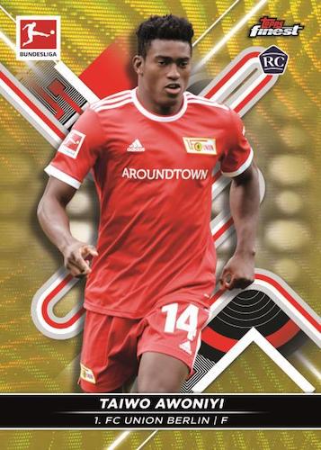 Click here to view No Purchase Necessary (NPN) Information for 2021-22 Topps Finest Bundesliga Soccer Cards