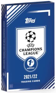 2021-22 Topps UEFA Champions League 1st Edition Soccer Cards - Hobby Box