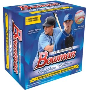 2021 Bowman Sapphire Edition Baseball Cards - Hobby Box