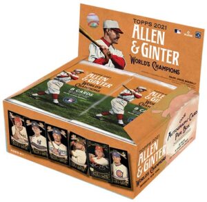2021 Topps Allen & Ginter X Baseball - Hobby Box