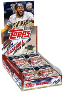 2021 Topps Baseball Japan Edition Cards - Hobby Box