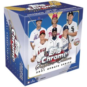 2021 Topps Chrome Update Series Sapphire Edition Baseball Cards - Hobby Box