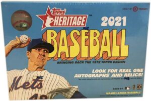 2021 Topps Heritage Baseball Cards - Mega Box (Target)