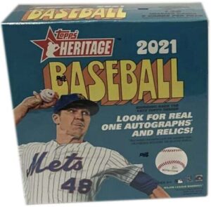 2021 Topps Heritage Baseball Cards - Mega Box (Walmart)