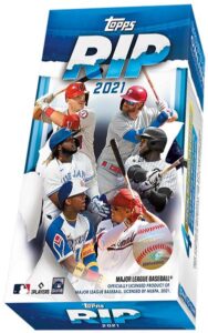2021 Topps Rip Baseball Cards - Hobby Box