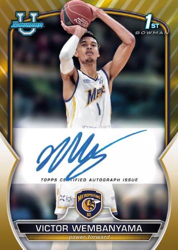 Click here to view No Purchase Necessary (NPN) Information for 2022-23 Bowman University Chrome Basketball Cards