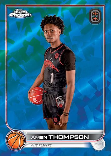 Click here to view No Purchase Necessary (NPN) Information for 2022-23 Topps Chrome Sapphire Edition OTE Overtime Elite Basketball Cards