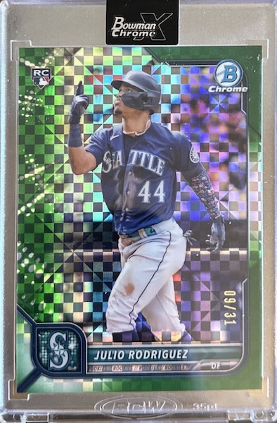 Click here to view No Purchase Necessary (NPN) Information for 2022 Bowman Chrome X Baseball Cards
