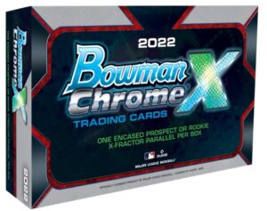 2022 Bowman Chrome X Baseball Cards - Hobby Box