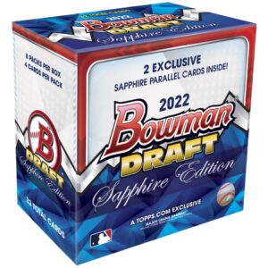 2022 Bowman Draft Sapphire Edition Baseball Cards - Hobby Box