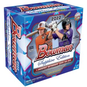 2022 Bowman Sapphire Edition Baseball Cards - Hobby Box