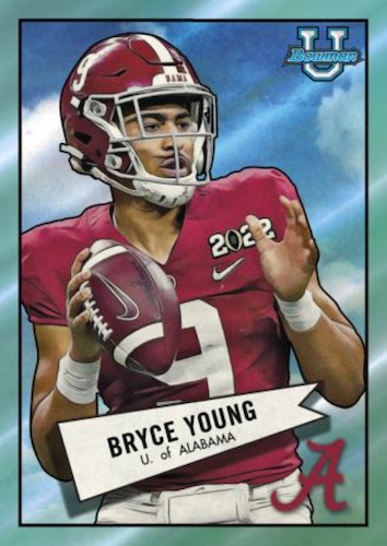 Click here to view No Purchase Necessary (NPN) Information for 2022 Bowman University Chrome Football Cards