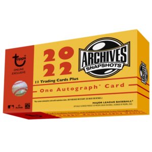 2022 Topps Archives Snapshots Baseball Cards - Hobby Box